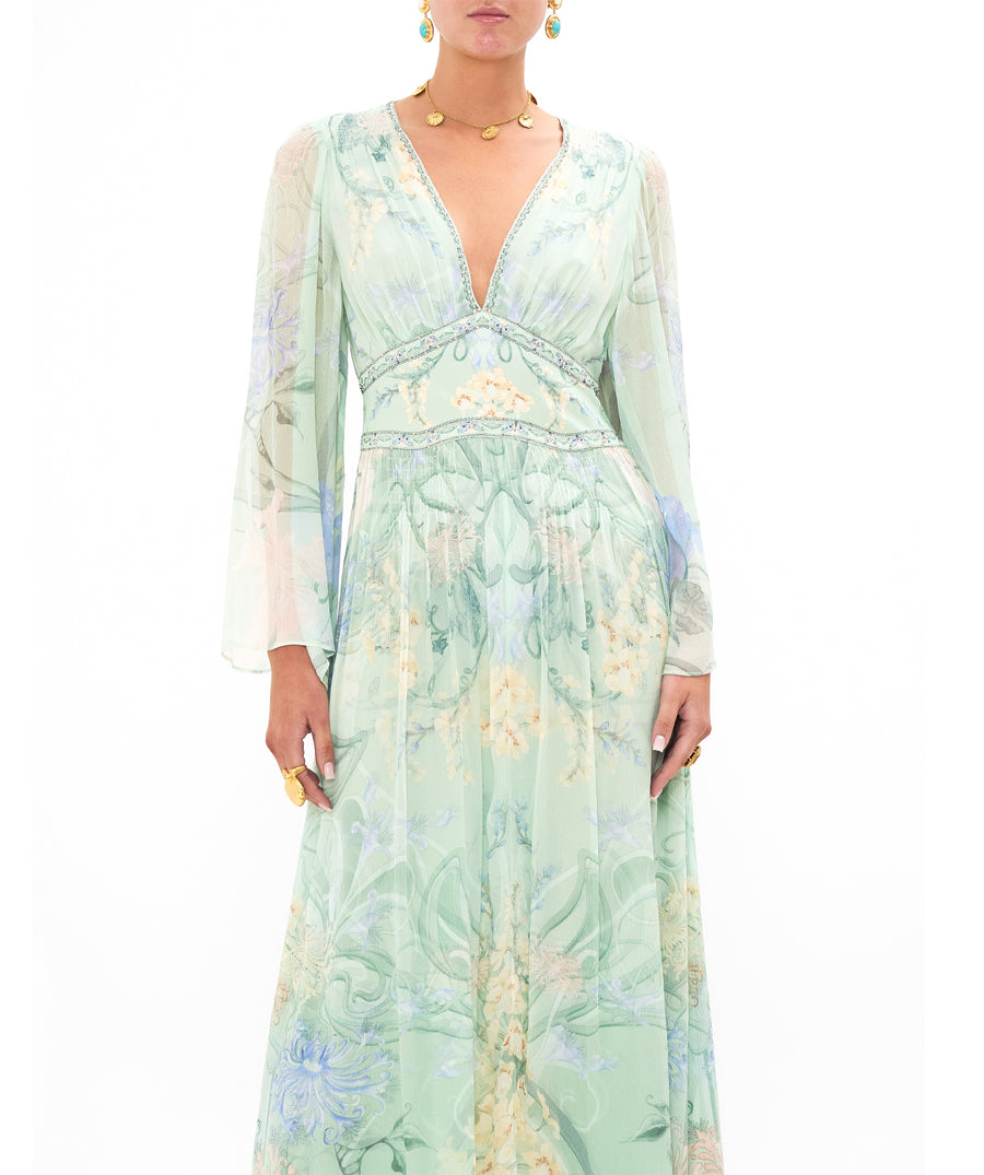 Camilla Dreaming In Dutch Flared Sleeve Dress 00028604