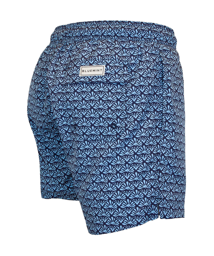 BLUEMINT Logan Navy Moss Swim Shorts LOGAN