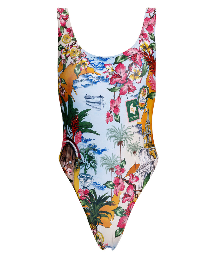 Agua Bendita Tribeca Ventura One Piece Swimsuit 15413