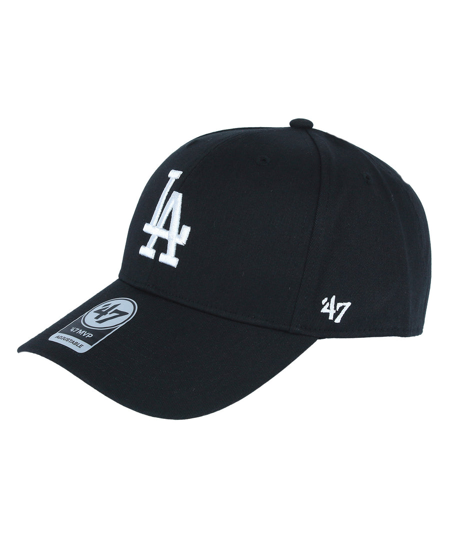 47 MLB Los Angeles Dodgers Raised Basic MVP Cap F11B-RAC12CTP-BKA