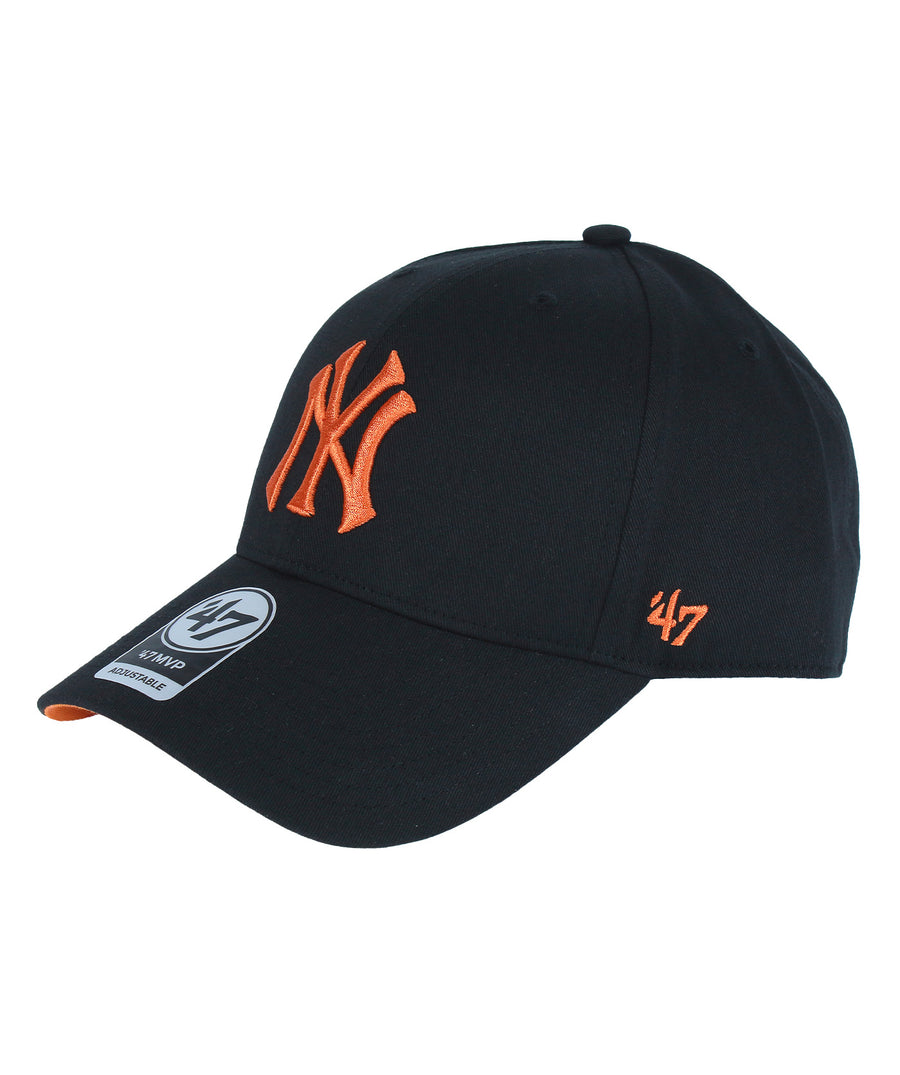 47 MLB New York Yankees Ombre MVP Snapback Cap F11B-OMBSP17CTP-BK