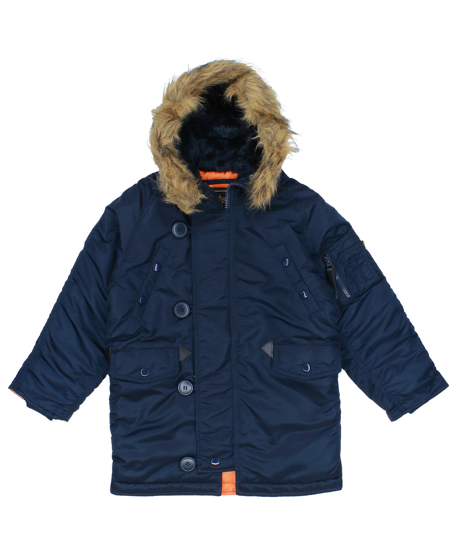 ALPHA INDUSTRIES N-3B Parka Kids Flight Jacket YJN44500C1