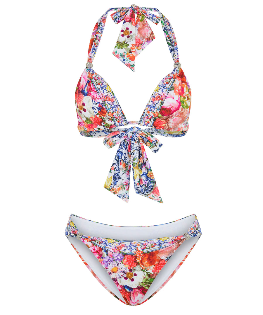 CAMILLA Dutch is Life Soft Tie Tri Bikini with Trim 00027937