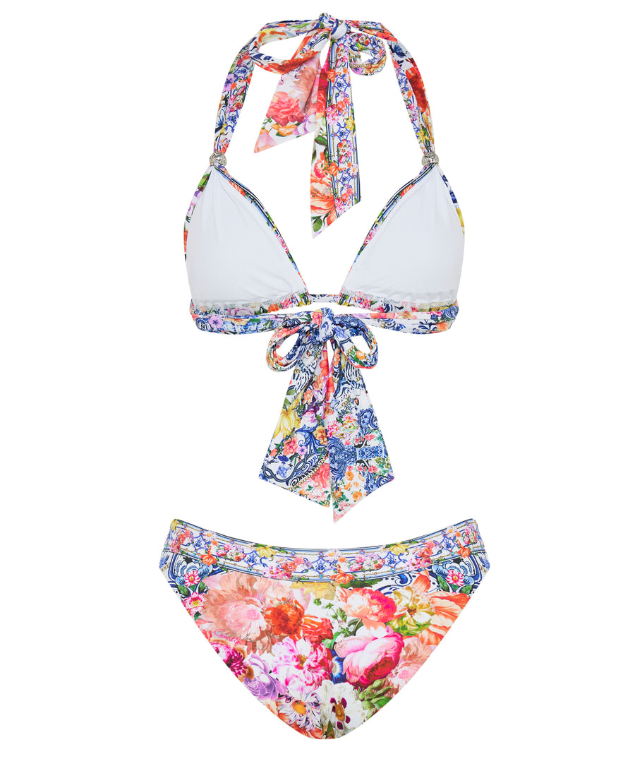 CAMILLA Dutch is Life Soft Tie Tri Bikini with Trim 00027937