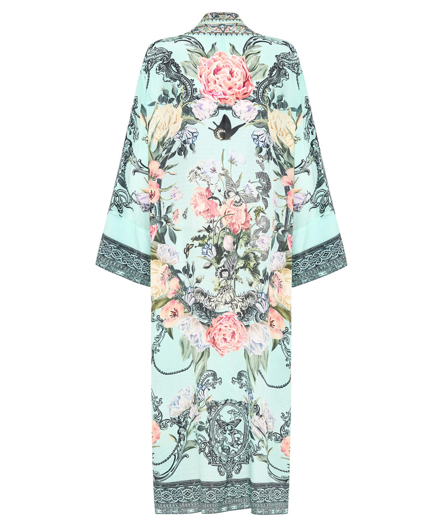 CAMILLA Petal Promise Land Long Layer With Neckbands Kimono 00028470