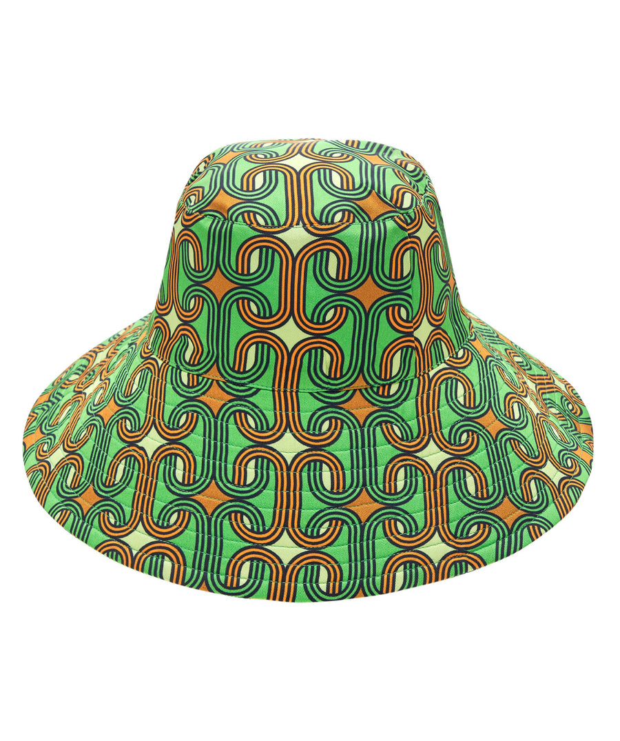 Camilla Good Vibes Generation Reversible Wide Brim Bucket Hat 00029281