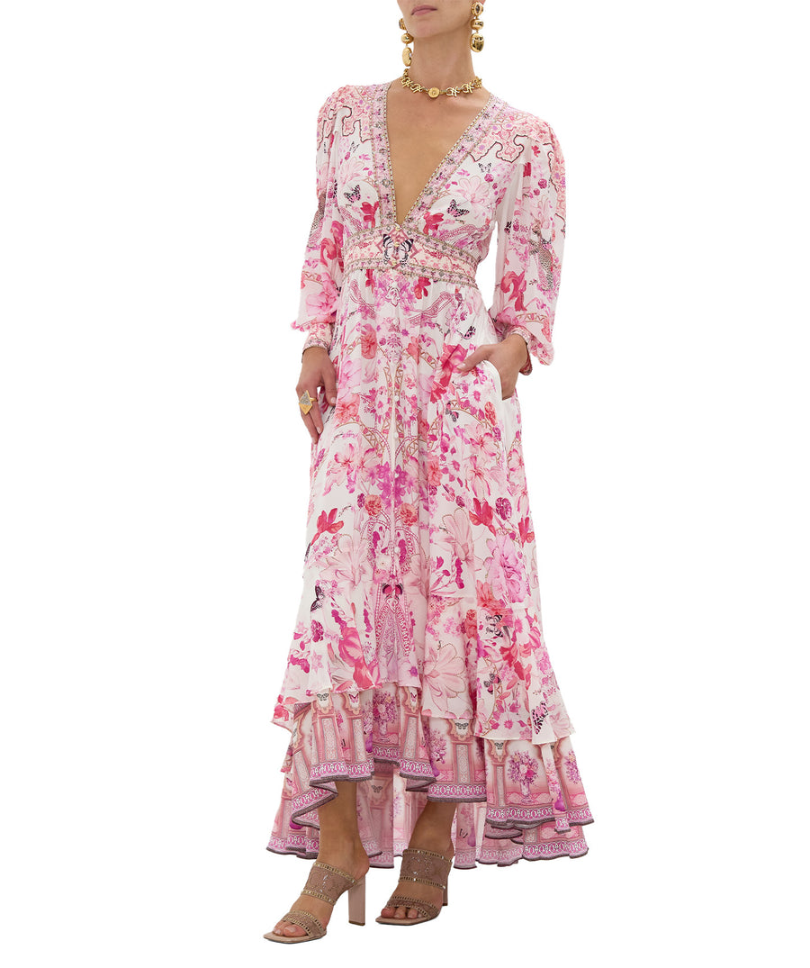 CAMILLA Botanical Novella Long Dress 00031773