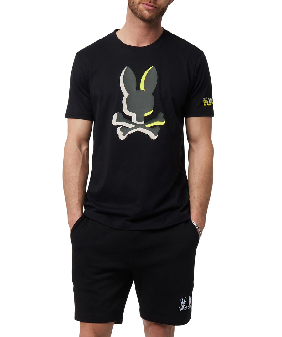 PSYCHO BUNNY Pattison Graphic Tee B6U105Y1PC