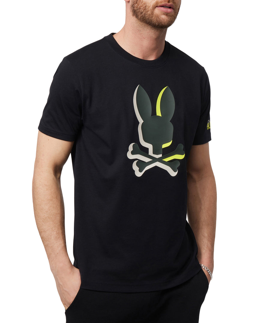 PSYCHO BUNNY Pattison Graphic Tee B6U105Y1PC