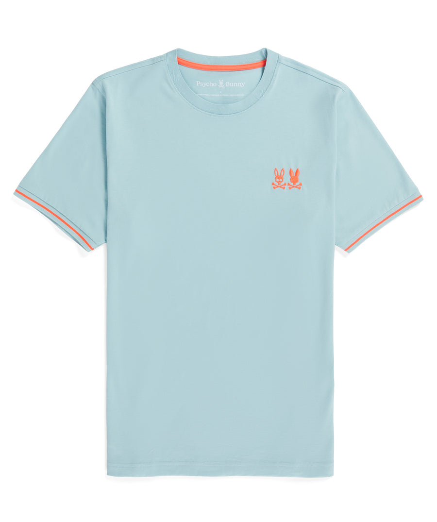 PSYCHO BUNNY  Embroidered Kingwood Twin Bunny T-Shirt B6U901Y1PC