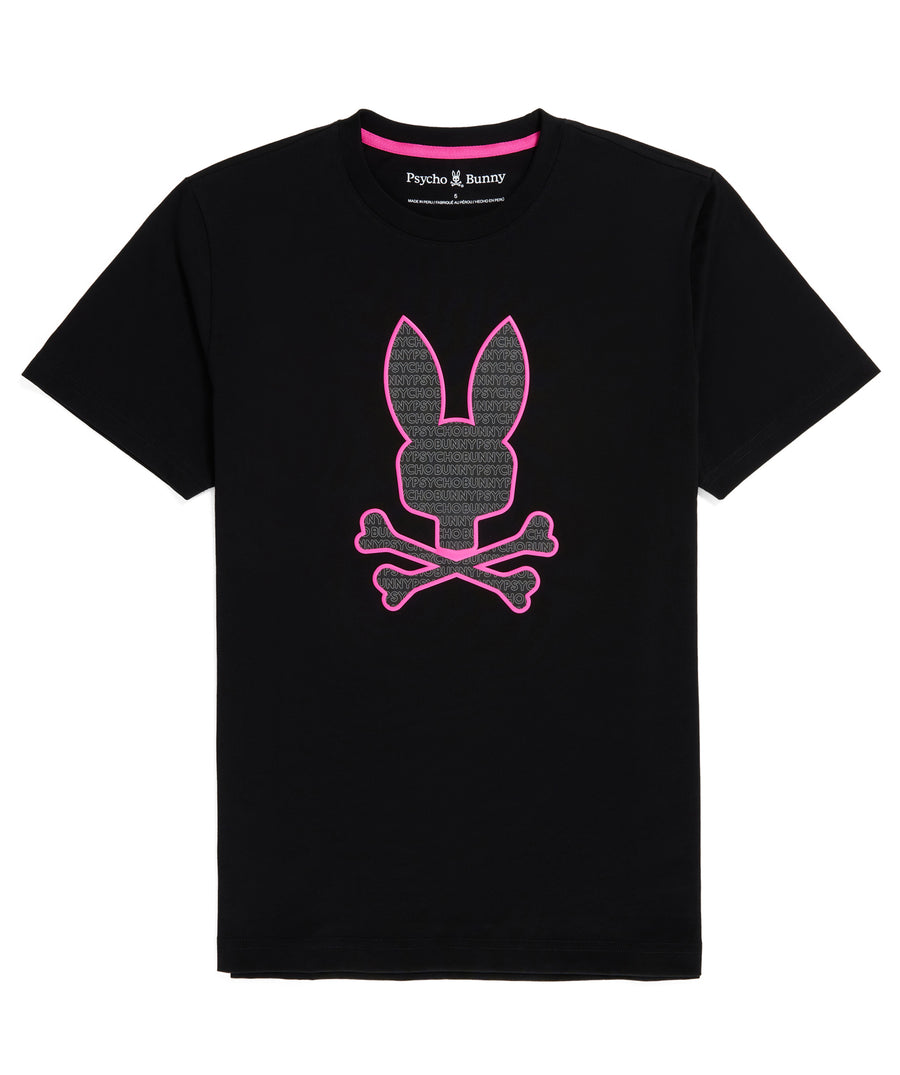 PSYCHO BUNNY Harvey Embro Graphic Tee B6U309Z1PC