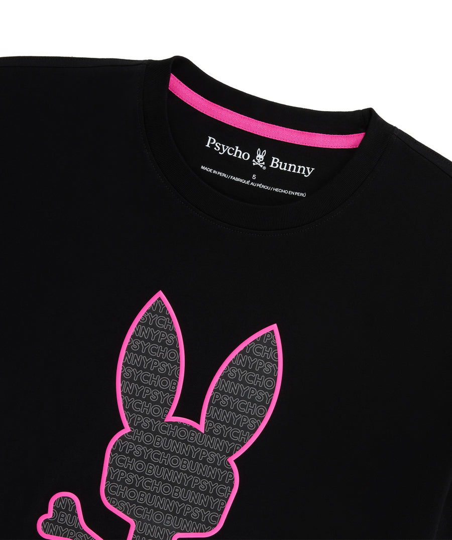 PSYCHO BUNNY Harvey Embro Graphic Tee B6U309Z1PC