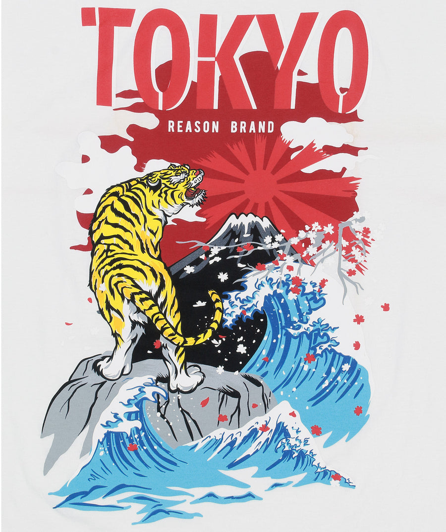 REASON CLOTHING Tokyo Tiger Tee S1-P05