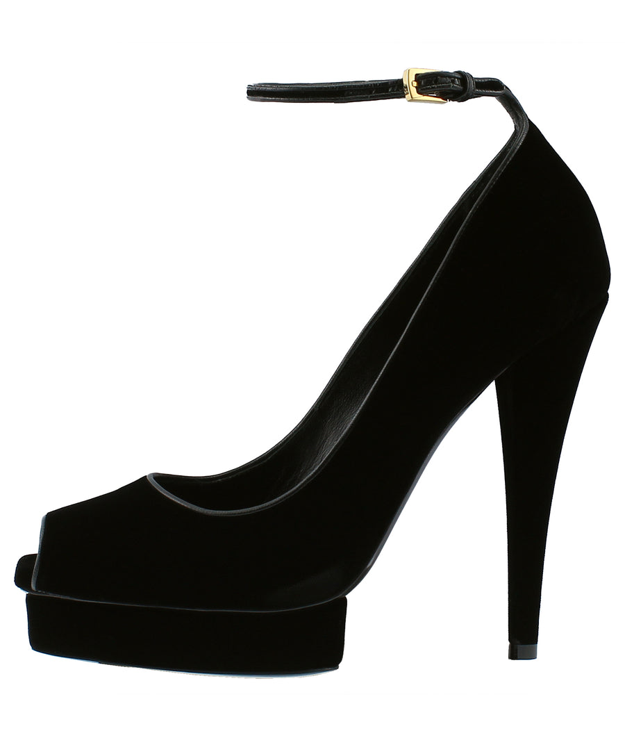 TOM FORD Soft Velvet Stiletto Platform W2506T-TVE001