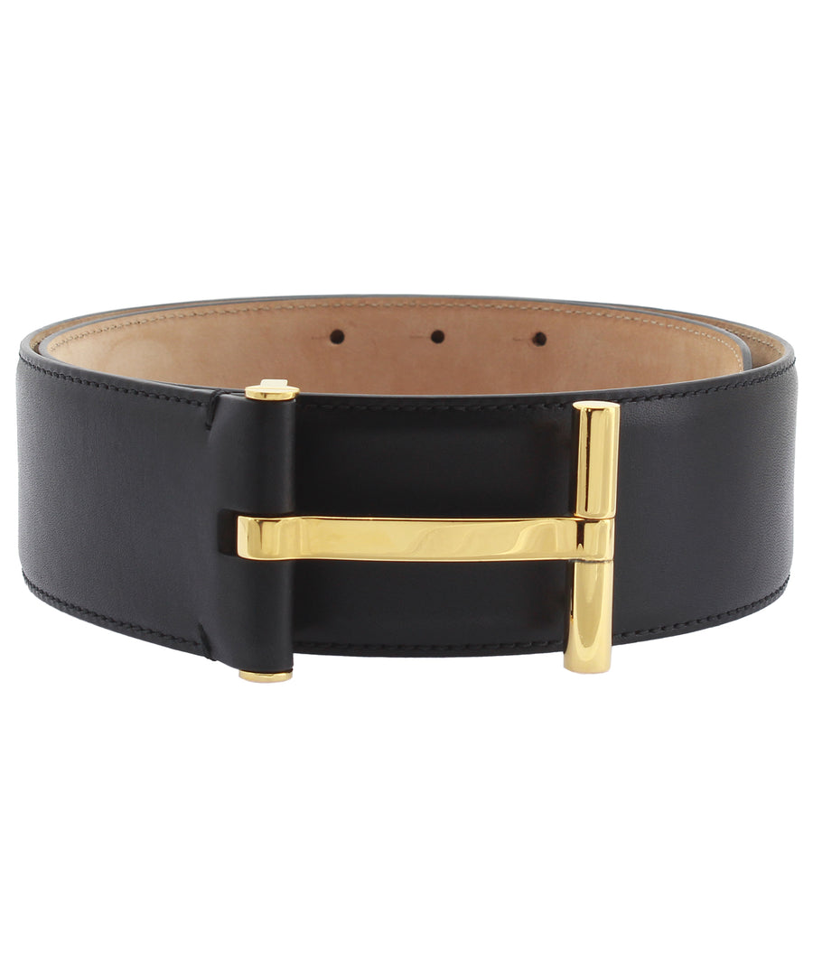 TOM FORD  Genuine Leather T Belt B0160T-C89