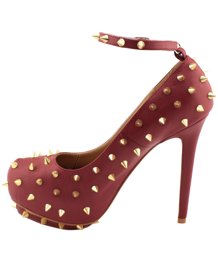 ALEJANDRA G  Setorii Spiked Embellished Platforms SETORII