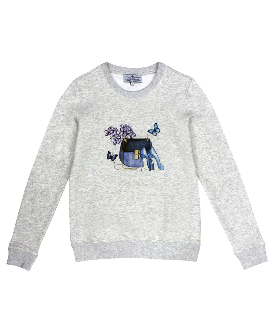 DOLL MEMORIES  The Blues Sweatshirt BLUE