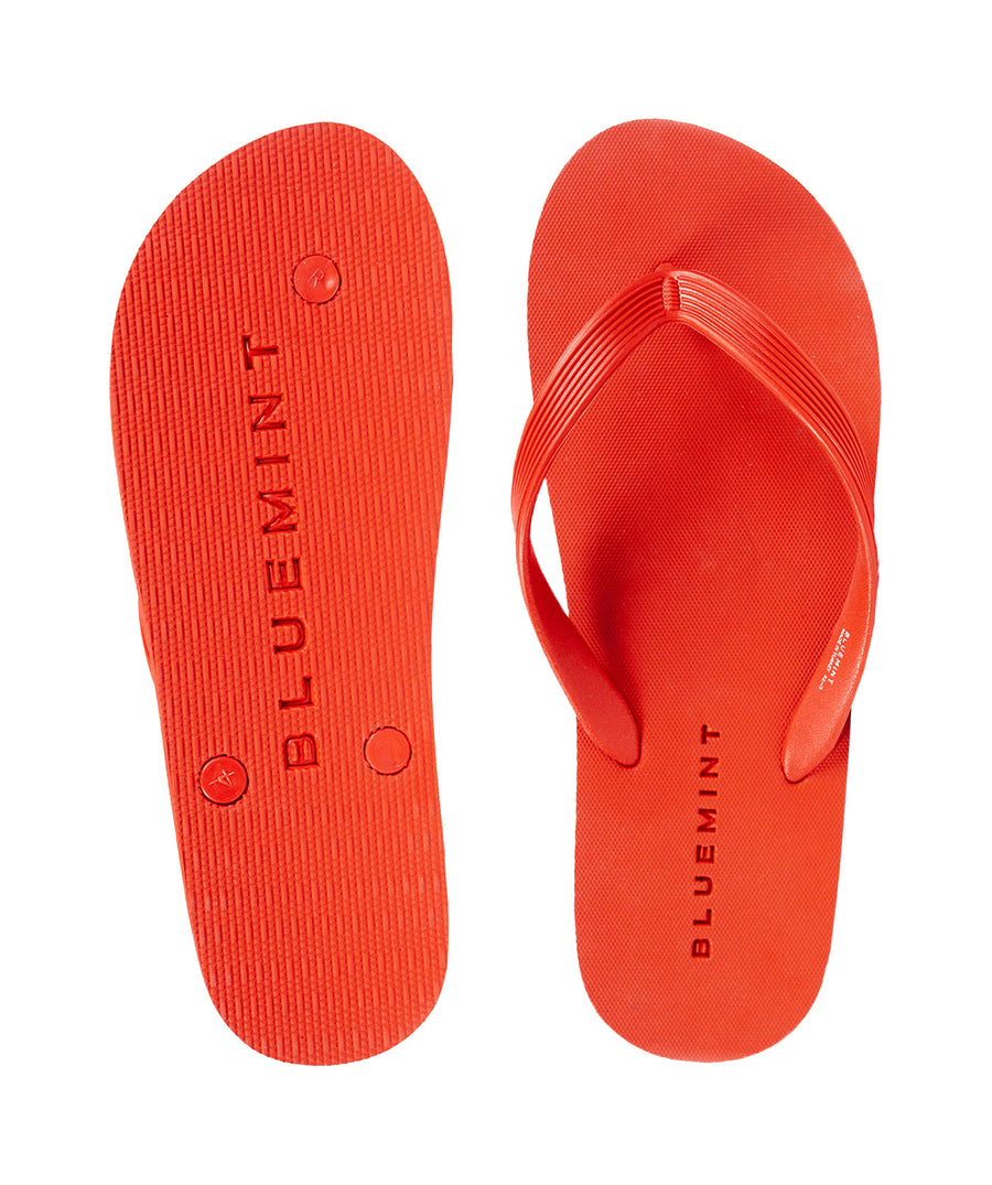 BLUEMINT  Phil Scarlet Flip Flops PHIL