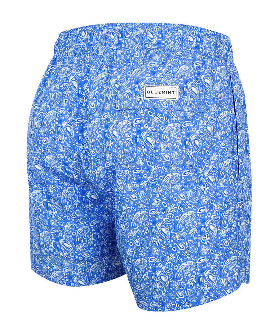 BLUEMINT  Logan Flyleaf Paisley Swim Shorts LOGAN