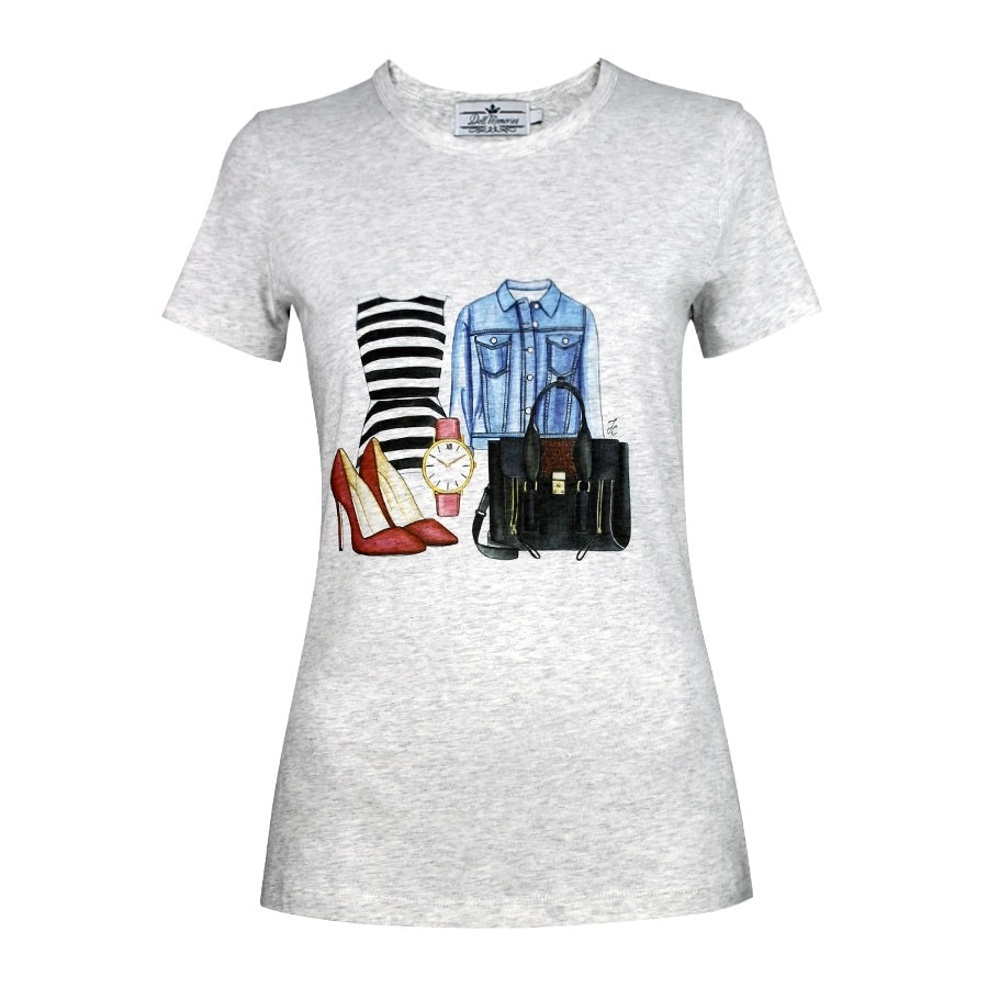 DOLL MEMORIES  Fashion Diary T-Shirt FASHIONDIARY