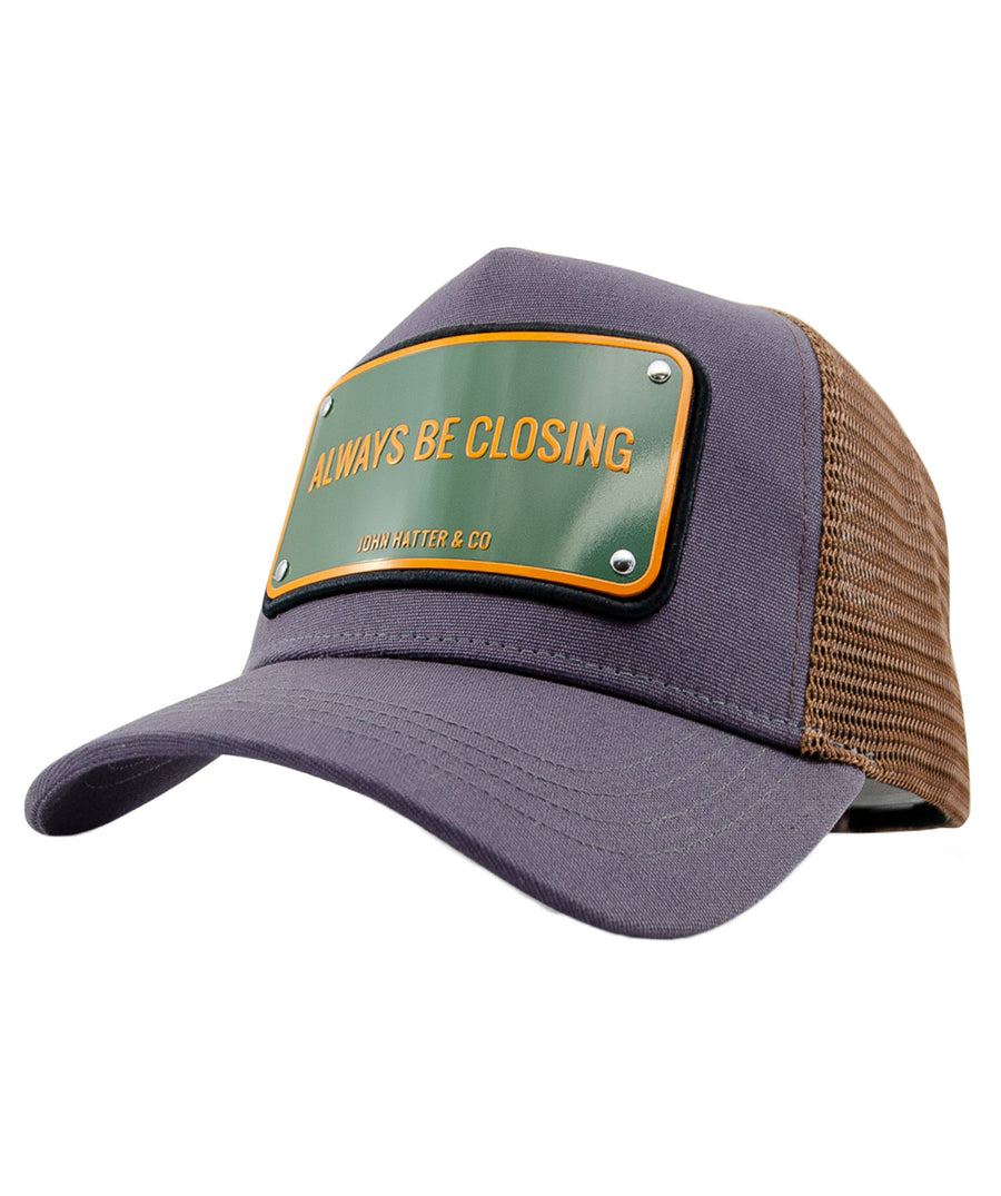 JOHN HATTER & CO  Always Be Closing Cap 1-1040-U00