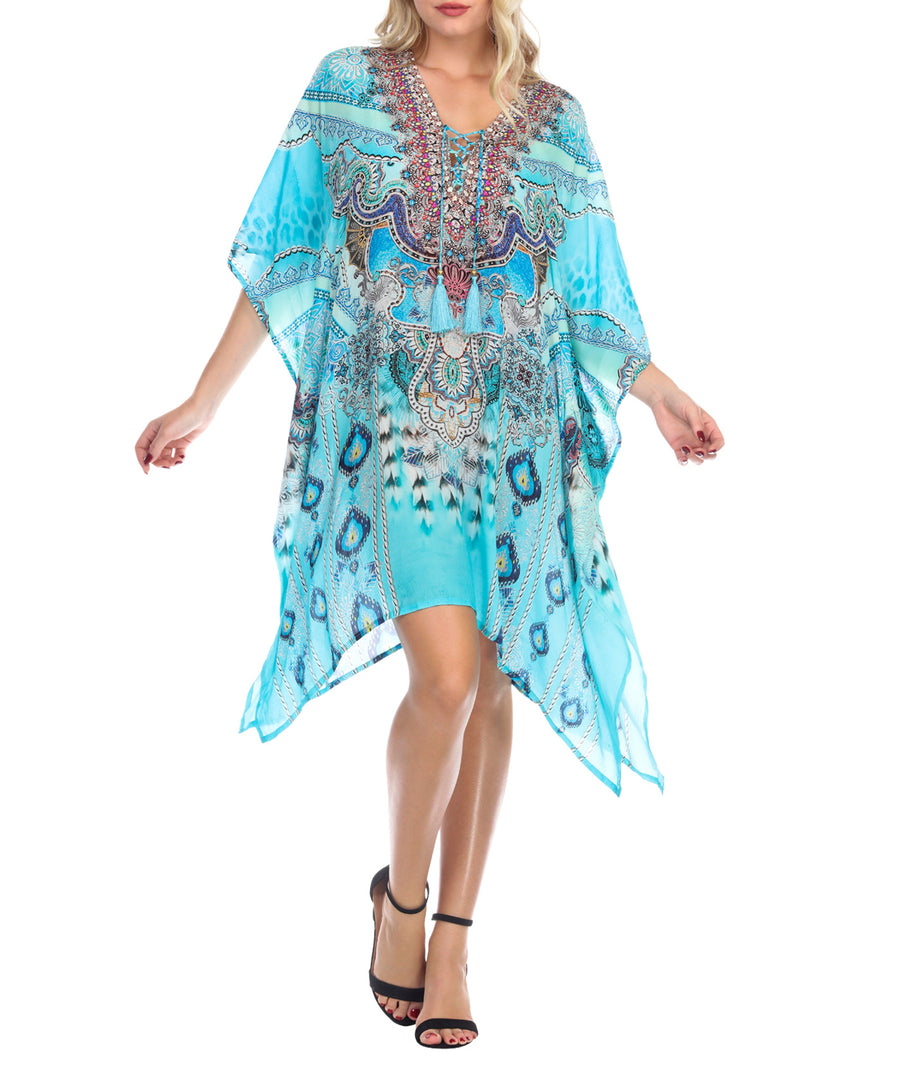 LA MODA  Egyptian Queen Short Kaftan 22005 RK