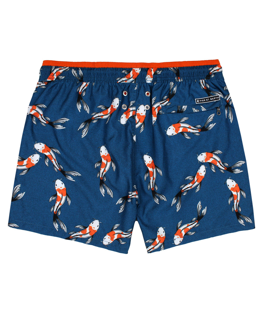 PIER ST BARTH  Koi Pier Swim Shorts PIER-KOI