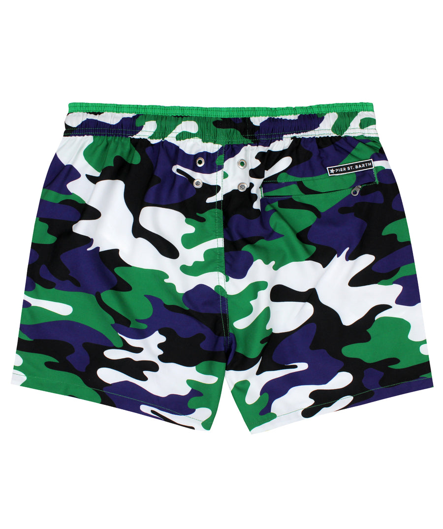 PIER ST BARTH  Camo Pier Swim Shorts PIER-CAMO