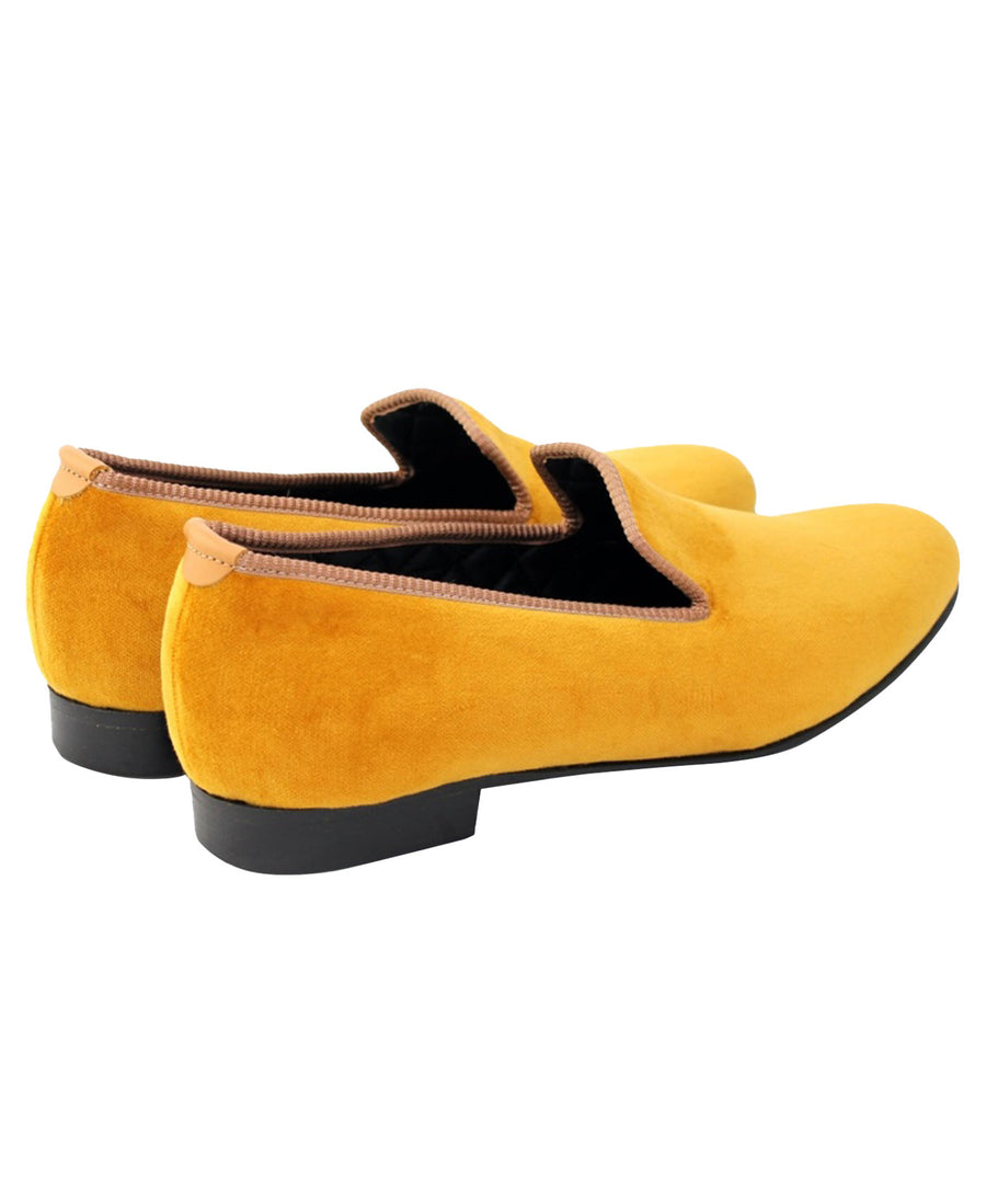 MATTHEW COOKSON  Classic Velvet Slippers 120MTWPLN