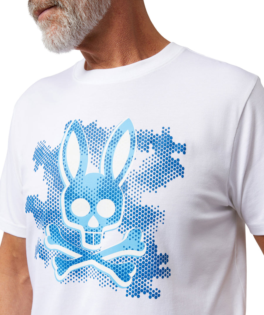 PSYCHO BUNNY  Rockaway Graphic T-Shirt B6U116W1PC