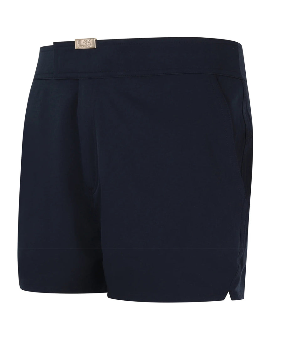 SINK  Tailored Midnight Blue Swim Shorts SINKM10011