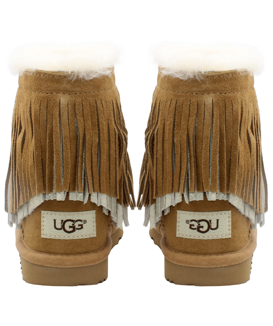 UGG  Classic Short II Fringe Boots 1019695T